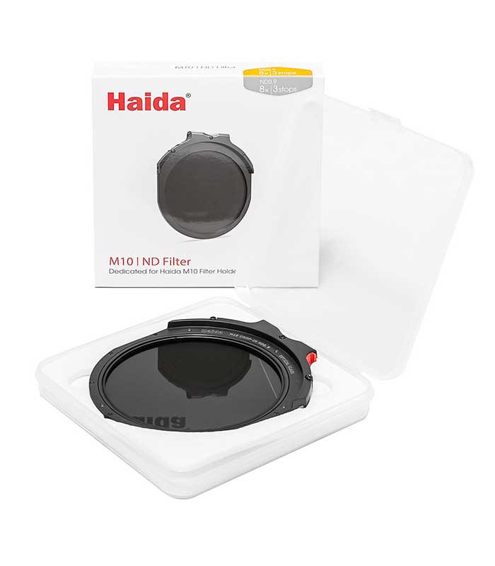 Haida Drop-in Soft Grad GND8 Filter for M10 100mm Holder Optical Glass GND0.9 3 Stop ND 8X HD4477 